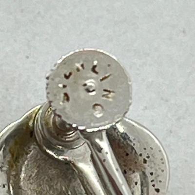 LOT 48: Sterling Silver Matching Jewelry Set: 17" Necklace, 7.5" Bracelet and Screwback Earrings - 52.1 Grams