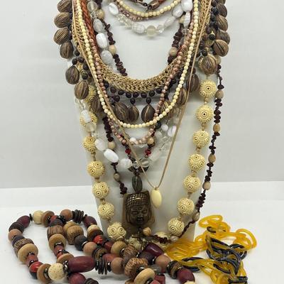 LOT 52: Eclectic Necklace Collection