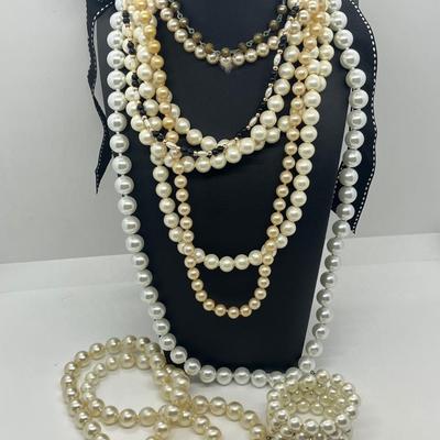 LOT 53: Dripping in Pearls - Faux Pearl Collection
