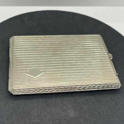 LOT 54: Fun Odds and Ends: Vintage Cigarette Case, Pen, Marbles, Trinket Box and More