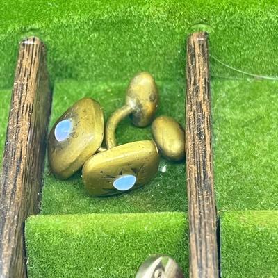 LOT 56: Men's Jewelry Lot Including Sterling Tie Clip (4.6 Grams) and 10K Pin (2.3 Grams)