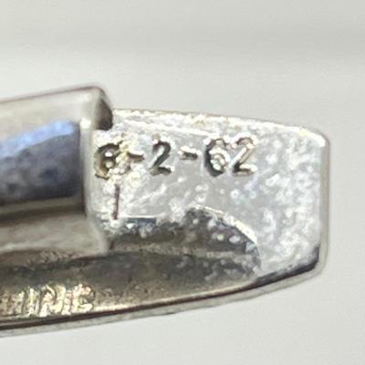 LOT 56: Men's Jewelry Lot Including Sterling Tie Clip (4.6 Grams) and 10K Pin (2.3 Grams)