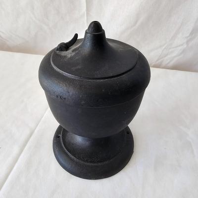 Trio of Cast Iron Memorabilia (LR-JS)