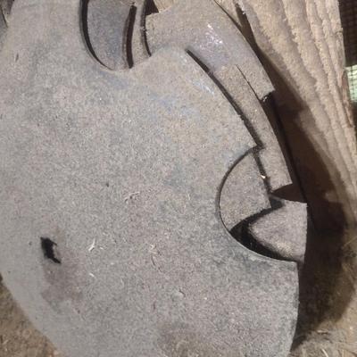 Set of 5 Farm Implement Disc Blades