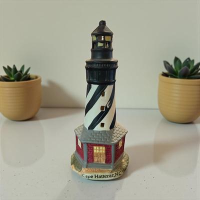 Sale Photo Thumbnail #204: Cape Hatteras, NC Ceramic Lighthouse  7.5" tall