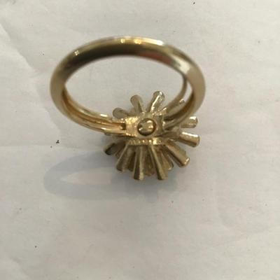 Sale Photo Thumbnail #161: Vintage Avon gold tone, fashion ring please see attached photos