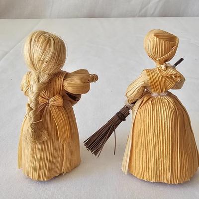 Grouping of Corn Husk Dolls (LR-JS)