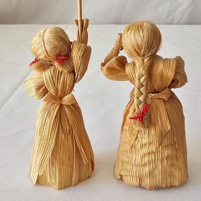 Grouping of Corn Husk Dolls (LR-JS)