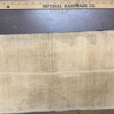Sale Photo Thumbnail #367: In fair condition, see photos. There is wear and age showing on border material.