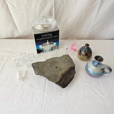 Natural & Ceramic Oil Candles & More (LR-JS)