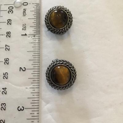 Sale Photo Thumbnail #203: vintage Premier design very nice earrings. Please see attached photos.