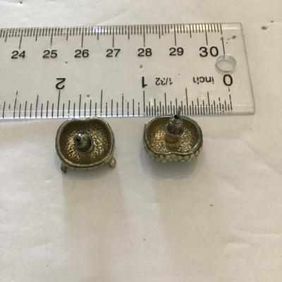Sale Photo Thumbnail #212: Very nice vintage owl earrings. Please see attached photos.