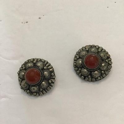 Sale Photo Thumbnail #215: Vintage fashion, statement earrings. Please see attached photos.