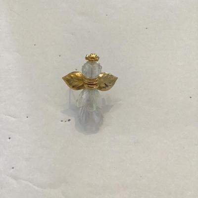 Sale Photo Thumbnail #217: Vintage Christmas Angel brooch please see attached photos