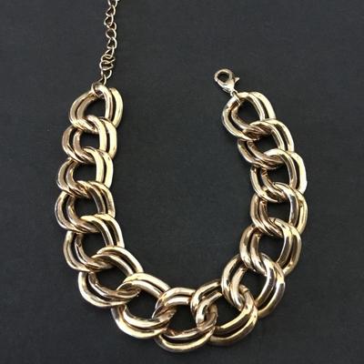 Gold tone bracelet