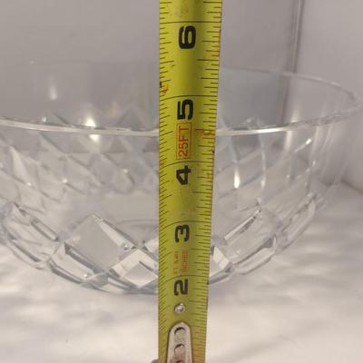 Sale Photo Thumbnail #779: Baccarat France Crystal Bowl- Approx 9 3/4" in Diameter