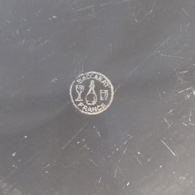 Sale Photo Thumbnail #780: Baccarat France Crystal Bowl- Approx 9 3/4" in Diameter