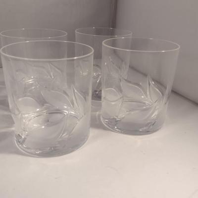 Sale Photo Thumbnail #825: Royal Crystal Rock Decanter with Four Glasses Set