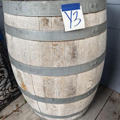 Sale Photo Thumbnail #8: Y3-Wooden Barrel