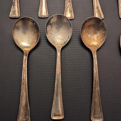 Sale Photo Thumbnail #3121: Vintage Silverware Tudor Plate 1881 Rogers Reed & Barton