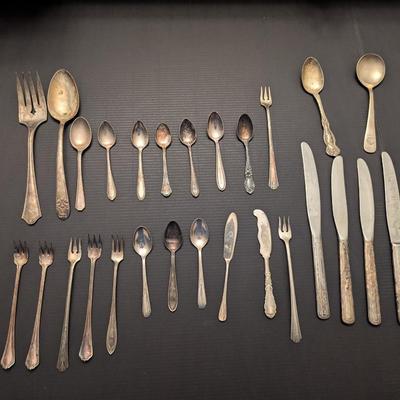 Sale Photo Thumbnail #3136: Vintage Silverware Insignia Sheffield England  AMSILCO Vernon & Melody Silver Plate #7