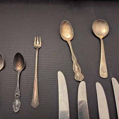Sale Photo Thumbnail #3138: Vintage Silverware Insignia Sheffield England  AMSILCO Vernon & Melody Silver Plate #7