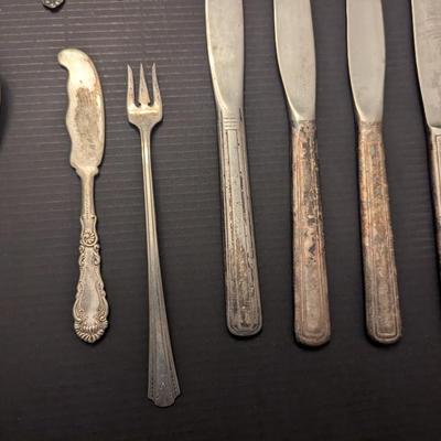 Sale Photo Thumbnail #3139: Vintage Silverware Insignia Sheffield England  AMSILCO Vernon & Melody Silver Plate #7