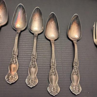 Sale Photo Thumbnail #3156: Vintage Silverware w/ Assortment Of Marks #8