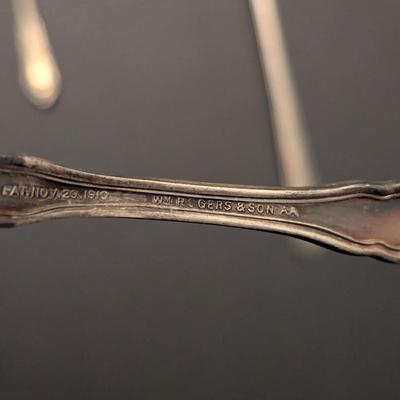 Sale Photo Thumbnail #3169: Vintage Silverware w/ Assortment Of Marks #8