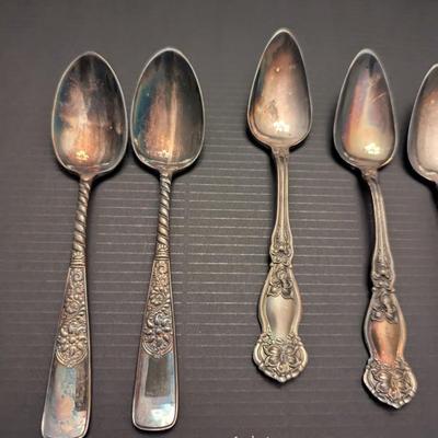Sale Photo Thumbnail #3155: Vintage Silverware w/ Assortment Of Marks #8