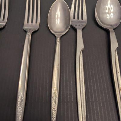 Sale Photo Thumbnail #3210: Array Of Of Silverware Various Marks #13