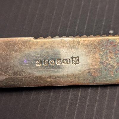 Sale Photo Thumbnail #3229: Vintage Bakelite Style Etched Designs Utensils