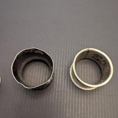 Sale Photo Thumbnail #1629: Vintage Napkin Ring Holders