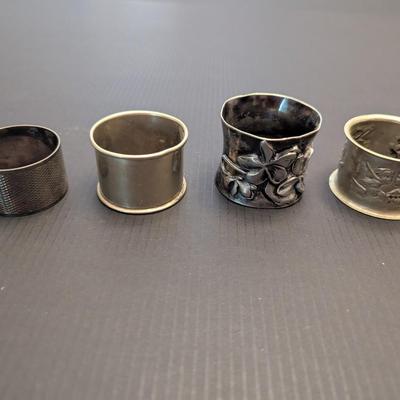 Sale Photo Thumbnail #1622: Vintage Napkin Ring Holders