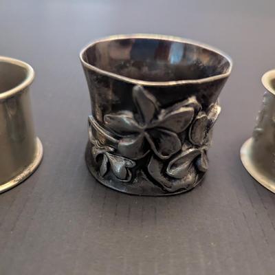 Sale Photo Thumbnail #1624: Vintage Napkin Ring Holders