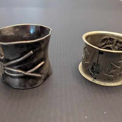 Sale Photo Thumbnail #1625: Vintage Napkin Ring Holders