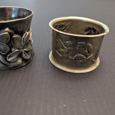 Sale Photo Thumbnail #1623: Vintage Napkin Ring Holders