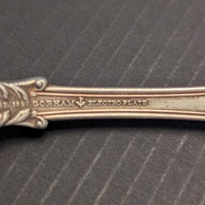 Sale Photo Thumbnail #3256: 1897 Gorham Electro Plate Silverware 68g Monogrammed