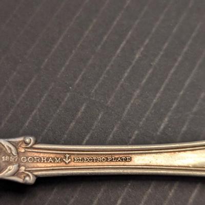 Sale Photo Thumbnail #3255: 1897 Gorham Electro Plate Silverware 68g Monogrammed