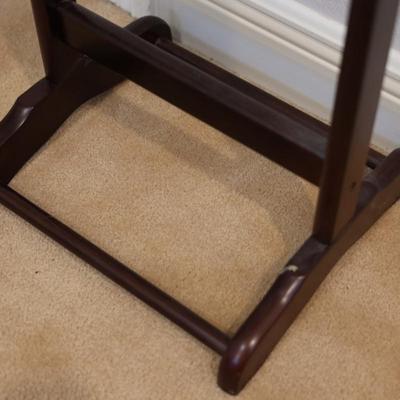 Wooden Gentleman’s Valet Stand