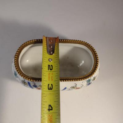 Sale Photo Thumbnail #848: Antique Aladin France Faience Jardiniere