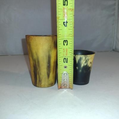 Sale Photo Thumbnail #853: Pair of Horn Cups