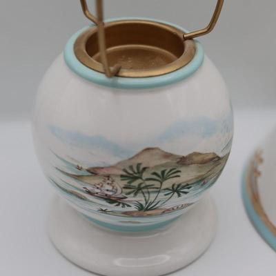 Lenox “British Colonial Collection” Candle Lamp by Chuck Fischer