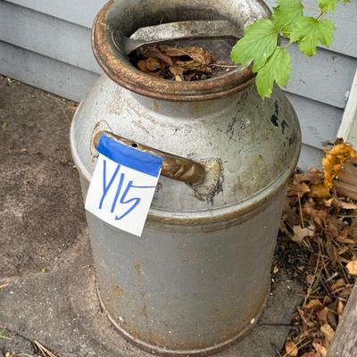 Sale Photo Thumbnail #50: Y15-Milk Can