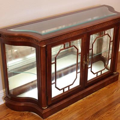 Pulaski Illuminated Curio Cabinet