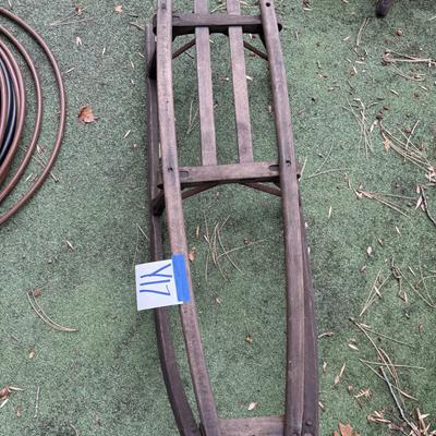 Sale Photo Thumbnail #54: Y17-Wooden Sled