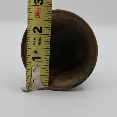 Vintage Ornate Cast Brass Bell