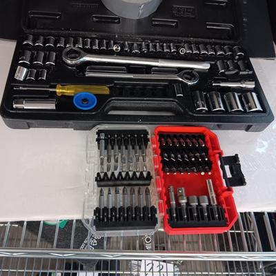 AUTOSHOP SOCKET SET AND CRAFTSMAN BIT SET