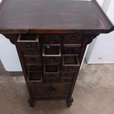 ASIAN STYLE MULTI SMALL DRAWER APOTHECARY CABINET
