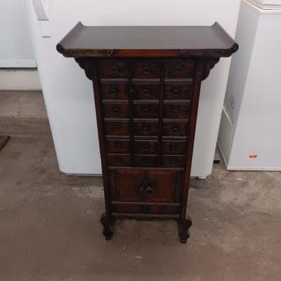ASIAN STYLE MULTI SMALL DRAWER APOTHECARY CABINET